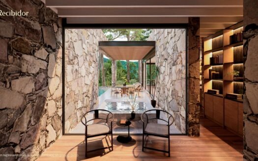 Casas de lujo de 1 piso en El Barrial, Santiago NL